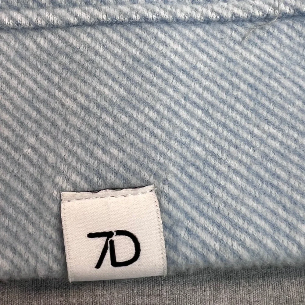 7 Diamonds Generation Mens XL Quarter Zip Pullover Light Blue Heather GSPV-1017